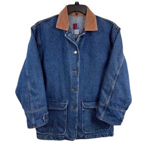 Vintage Sun Belt Denim Jean Chore Barn Jacket